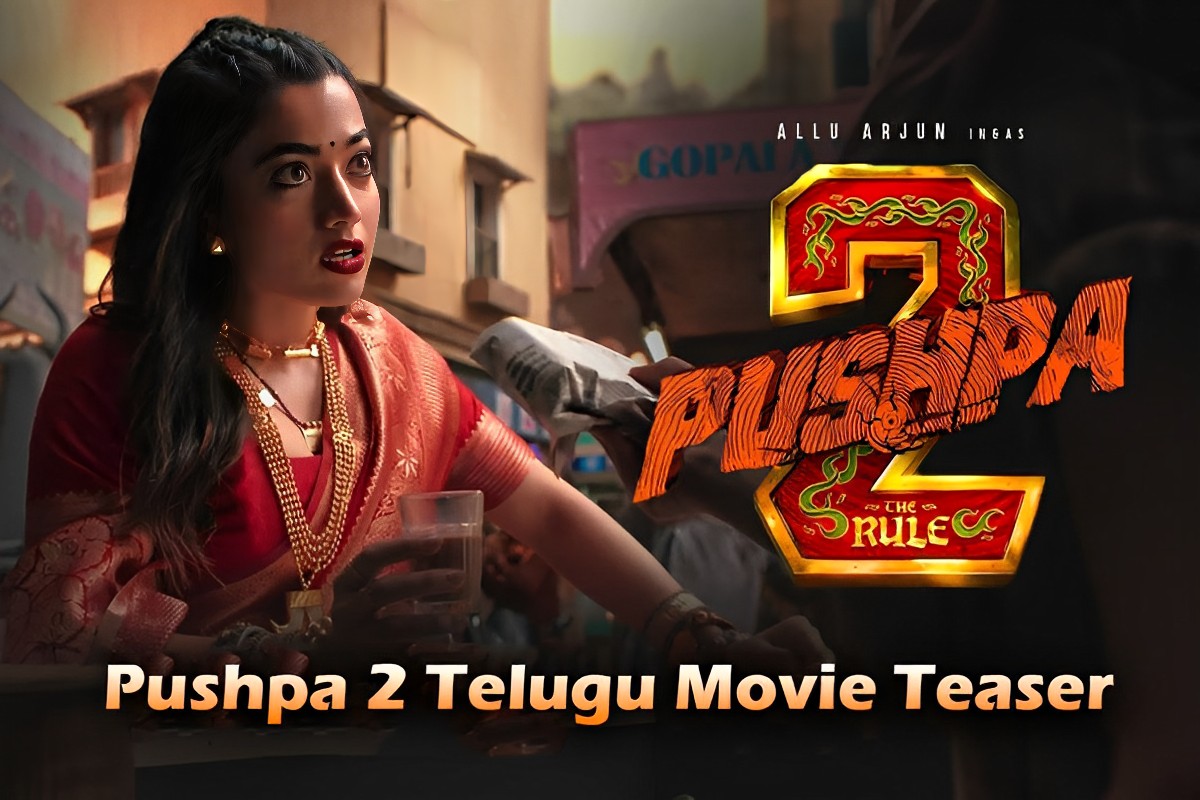 Pushpa 2 Telugu Movie Teaser Allu Arjun